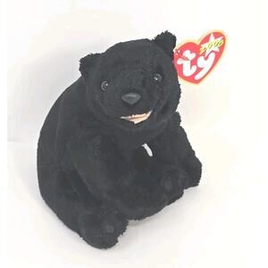 2000 Ty Beanie Baby "Cinder" Retired Black Bear BB33